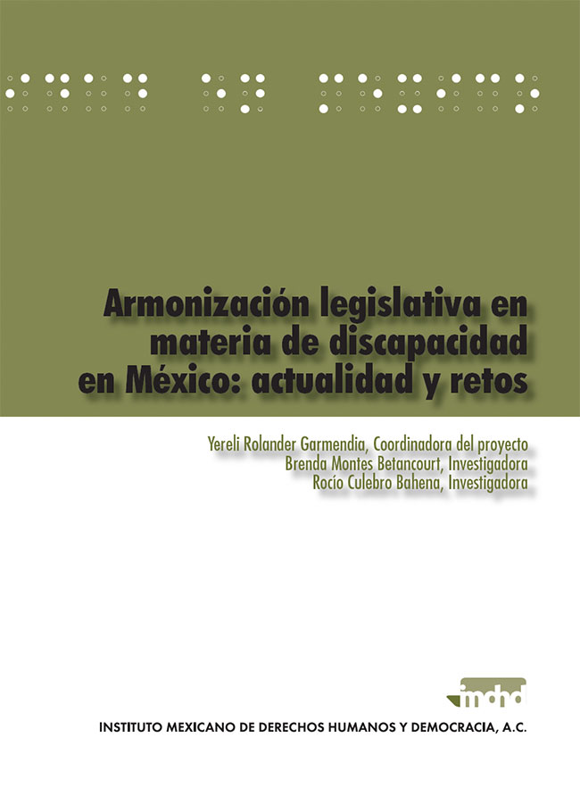 Armonización legislativa en materia de discapacidad en México: actualidad y retos