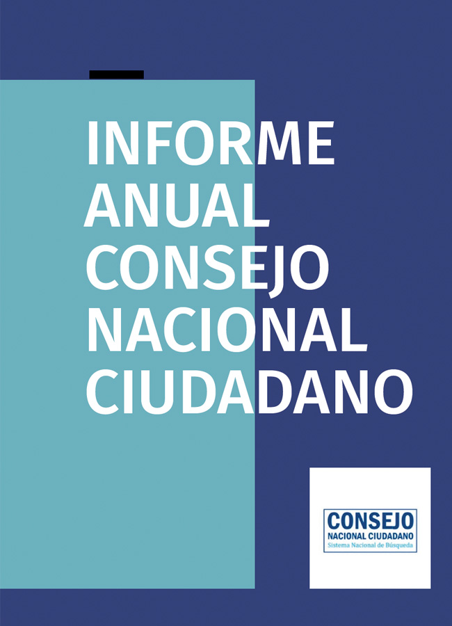 Portada Informe Anual Consejo Nacional Ciudadano