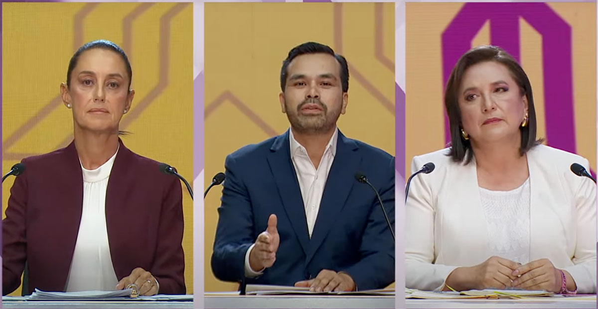 Debate presidencial México 2024