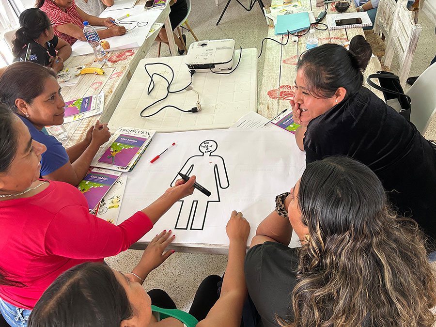Taller autocuidado defensoras